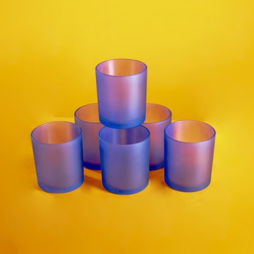 Purple Frosted Jar