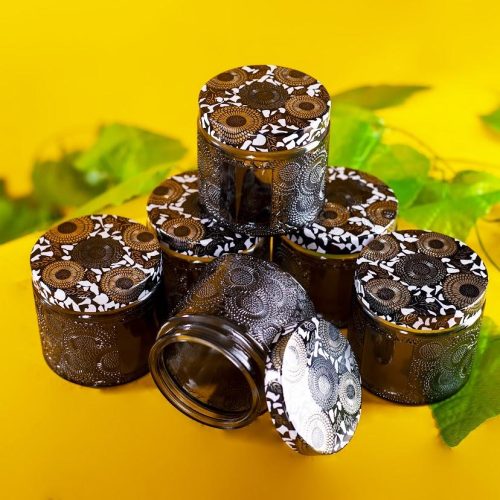 Black Colored Jars