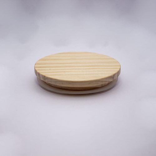 Brown Wooden Lids