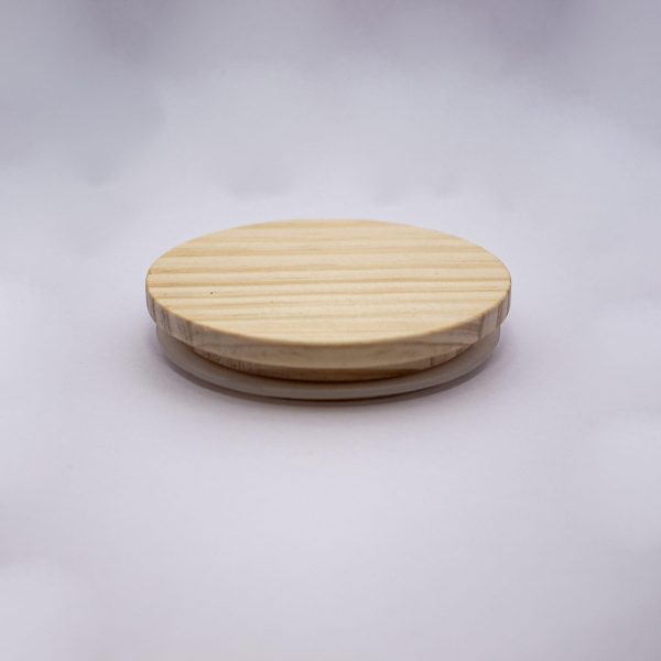 Brown Wooden Lids