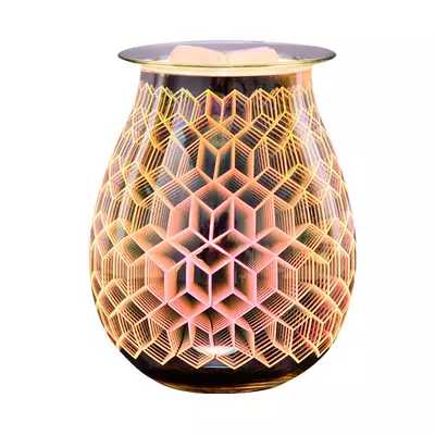Electric Wax Melt Warmer 3D Deluxe Stars