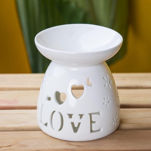 Large Tealight Wax Warmer Love