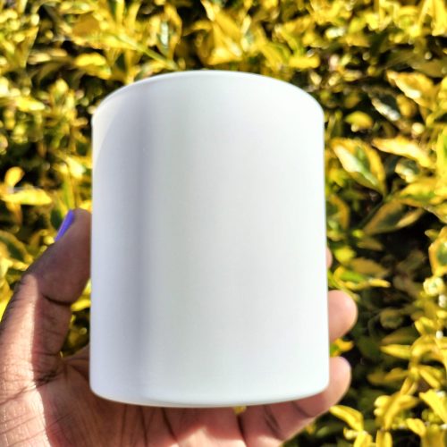 White Matte Jar